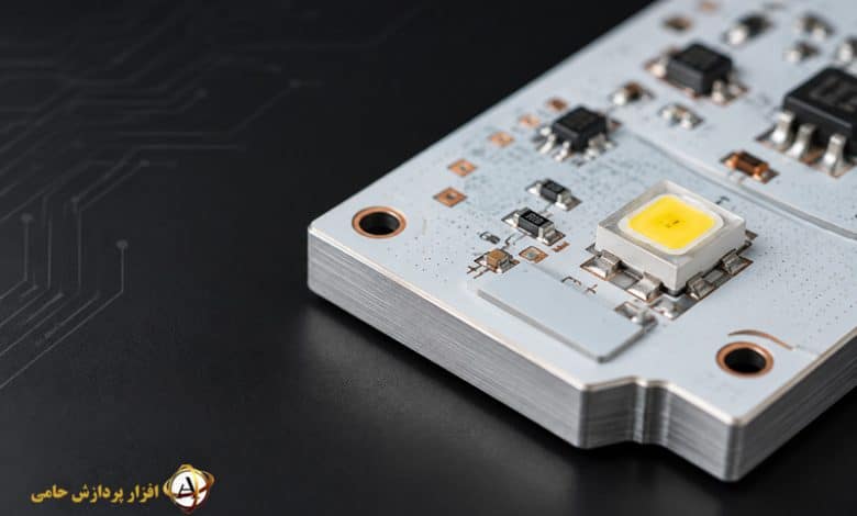 برد آلومینیومی (Aluminum PCB) با هسته فلزی برای انتقال حرارت در تجهیزات الکترونیکی