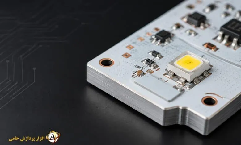 برد آلومینیومی (Aluminum PCB) با هسته فلزی برای انتقال حرارت در تجهیزات الکترونیکی